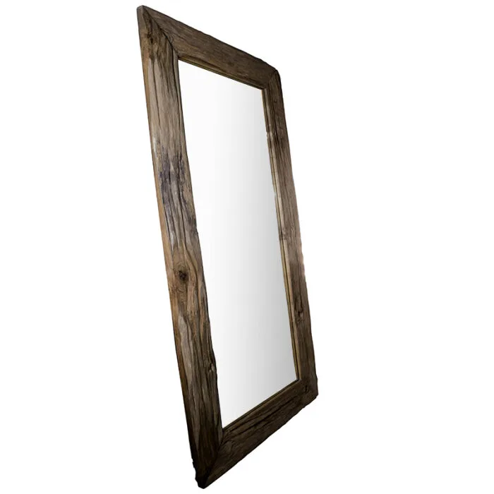 Recycled Wood Floor Mirror MIRR-0003 - Image 2