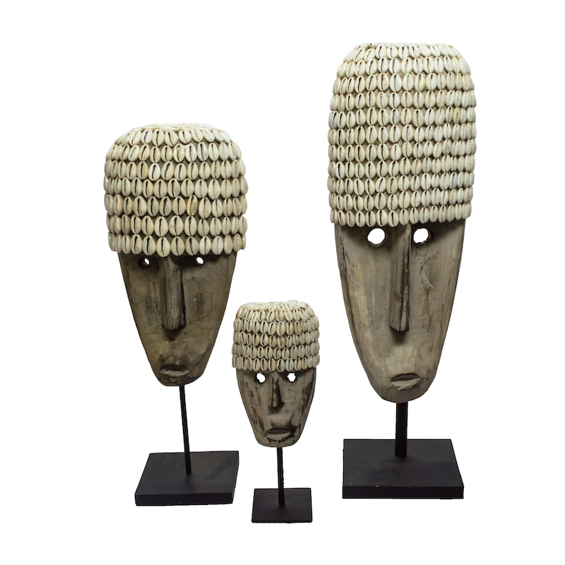 scul-0002-01 Timorese Mask Sculpture SCUL-0002 - Image 1