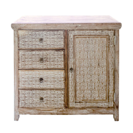 Timorese Hand Carved  Cabinet CABI-0003