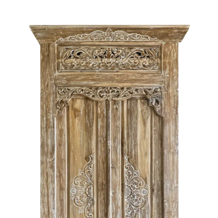 Balinese Hand Carved Teak Door TDOO-0001 - Image 2