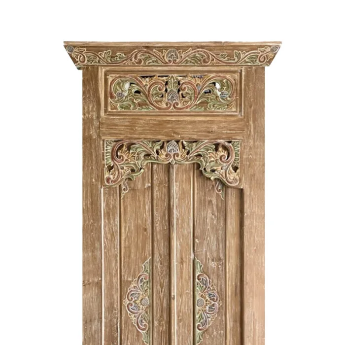 Balinese Hand Carved Teak Door TDOO-0003 - Image 2