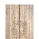 Balinese Hand Carved Teak Door Panels TDOO-0006 - Image 2
