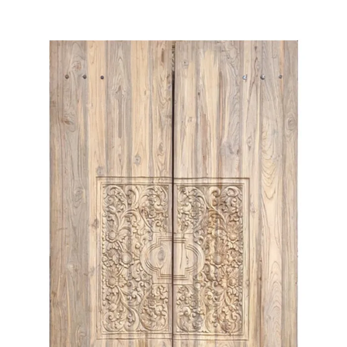 Balinese Hand Carved Teak Door Panels TDOO-0006 - Image 2