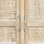 Timorese Hand Carved Cabinet CABI-0004 - Image 4