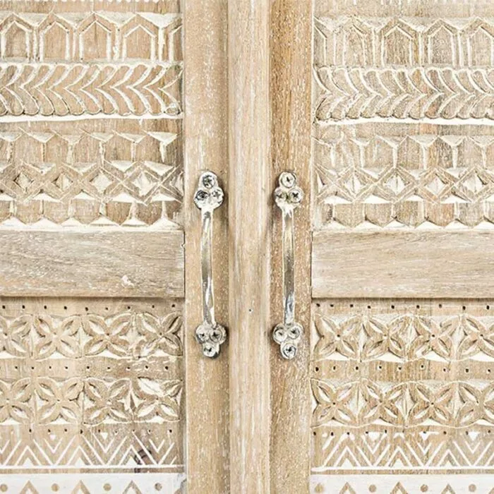 Timorese Hand Carved Cabinet CABI-0004 - Image 4