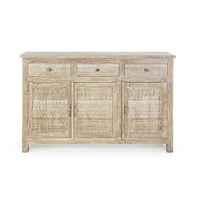 cabi-0005-01 Timorese Hand Carved Cabinet CABI-0005 - Image 1