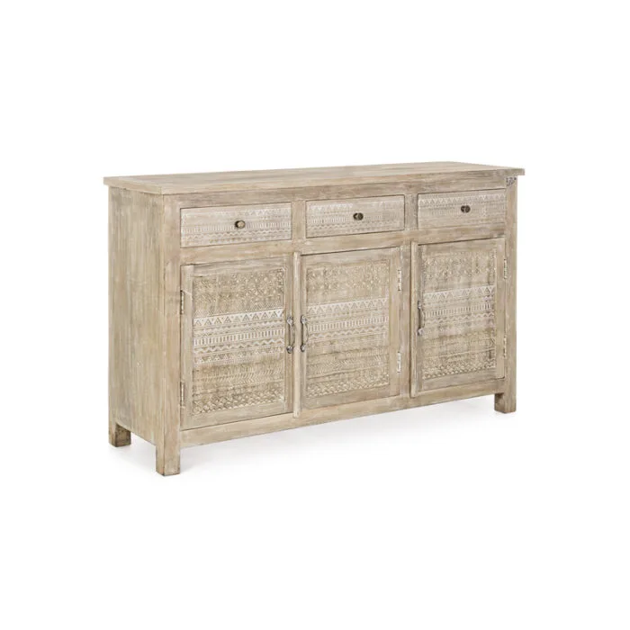 Timorese Hand Carved  Cabinet CABI-0005 - Image 2