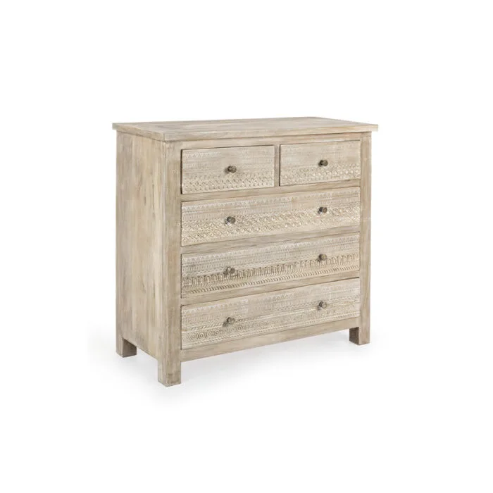Timorese Hand Carved Sideboard CABI-0007 - Image 2